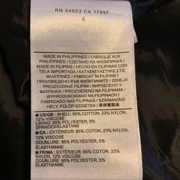 Banana Republic Black Eyelet Skirt - Picture 6 of 8